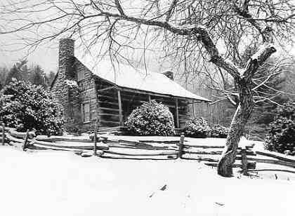 Snowbound Tellico Plains Photo by Jack Waters.